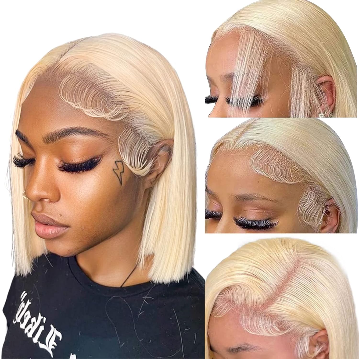Glueless Wear And Go Human Hair Wig - Honey Blonde Bob Wigs Human Hair