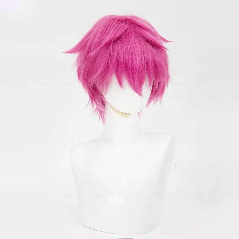 Hair Bundles - Saiki Kusuo Cosplay Wig Pink Hair