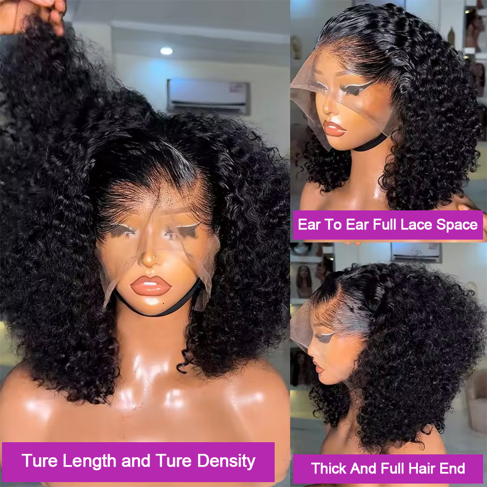 250% Density 5x5 Closure Gluel - Glueless Wear And Go Human Hair Wig recension och pris