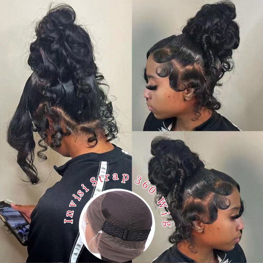 HD 360 Full Lace Wig with Invi - Human Hair Wigs recension och pris