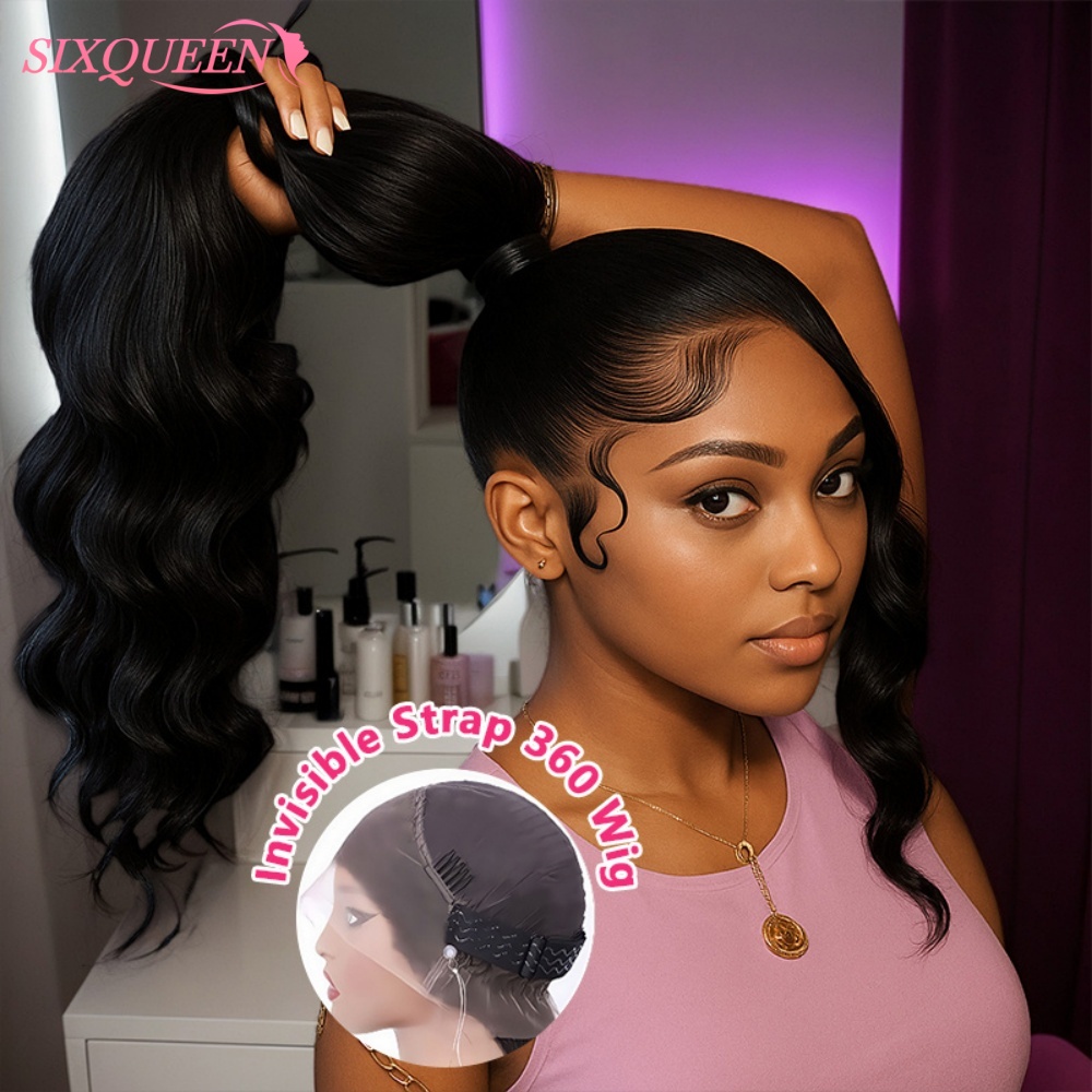 HD 360 Full Lace Wig with Invi - Human Hair Wigs recension och pris