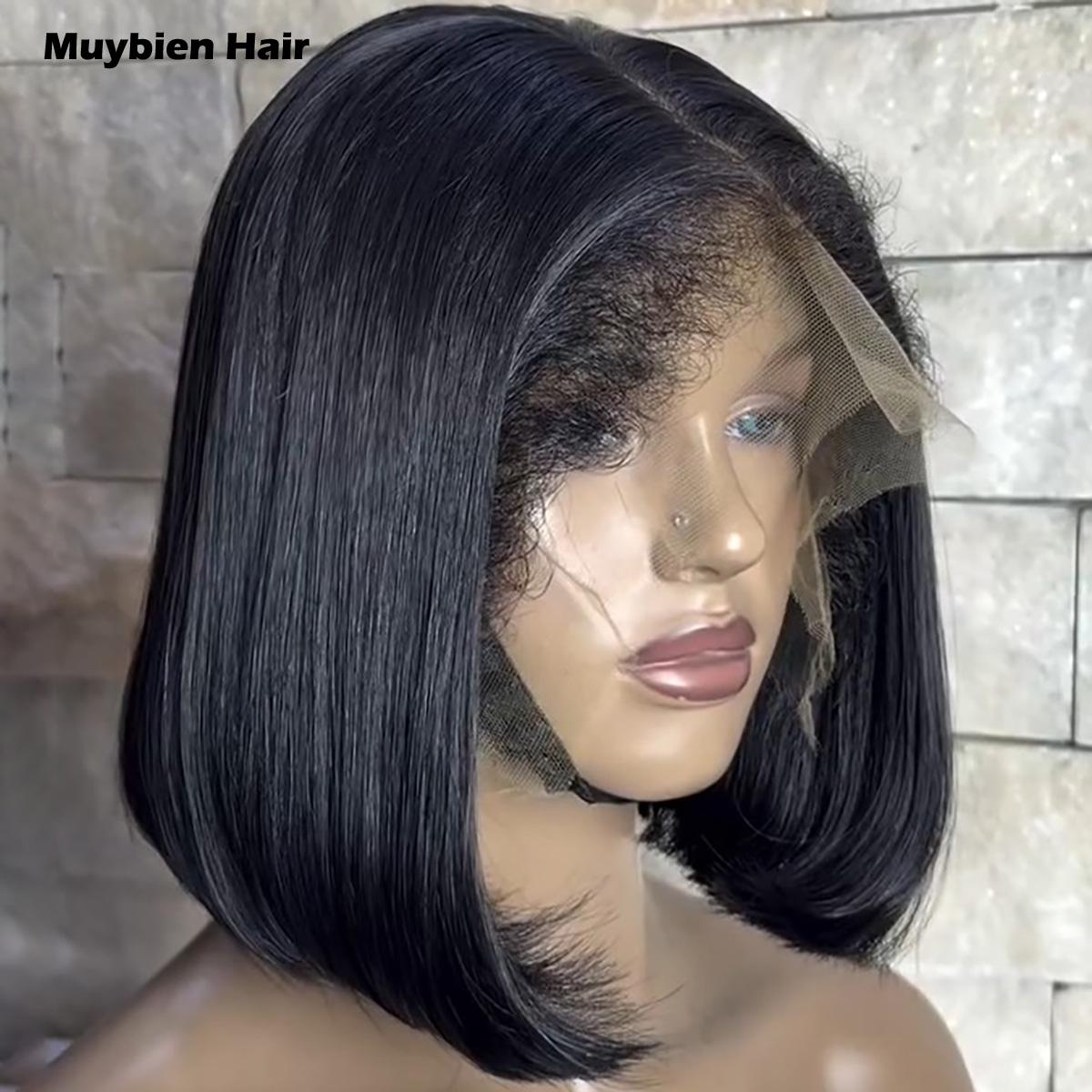 350 Density with Baby Hair Sup - Glueless Wear And Go Human Hair Wig recension och pris