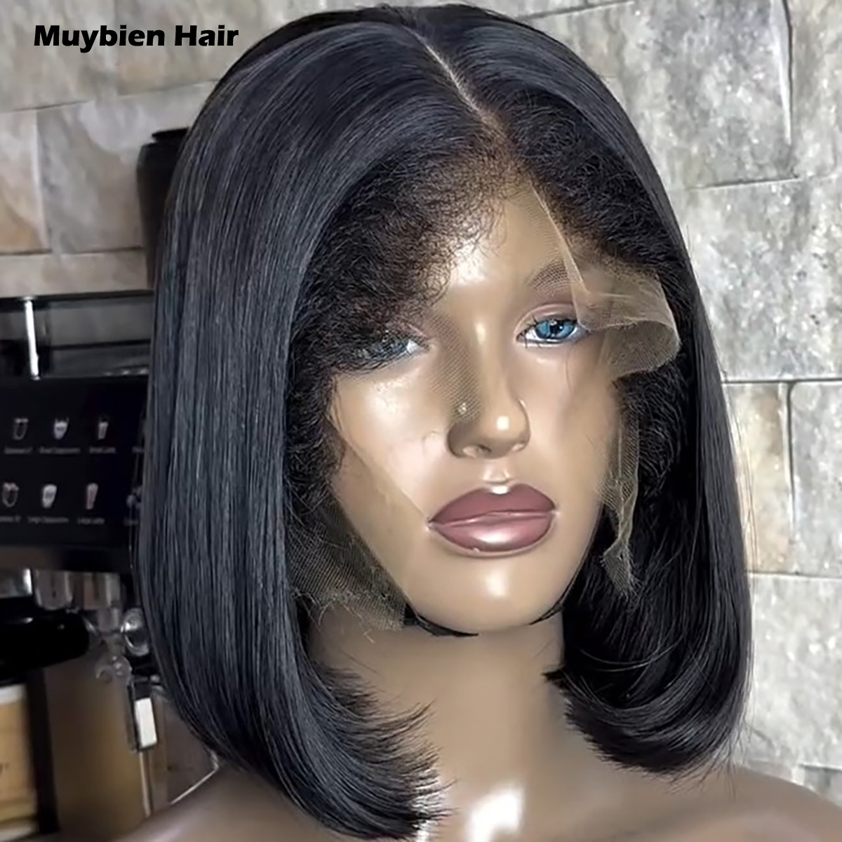 350 Density with Baby Hair Sup - Glueless Wear And Go Human Hair Wig recension och pris