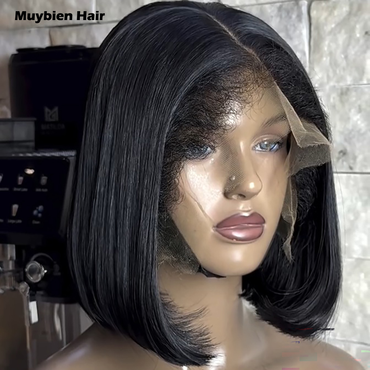 350 Density with Baby Hair Sup - Glueless Wear And Go Human Hair Wig recension och pris