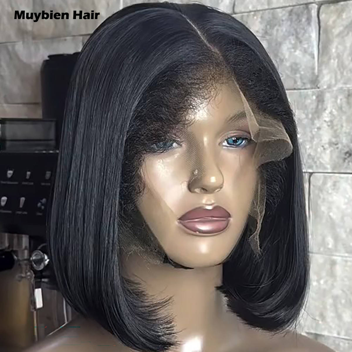 350 Density with Baby Hair Sup - Glueless Wear And Go Human Hair Wig recension och pris