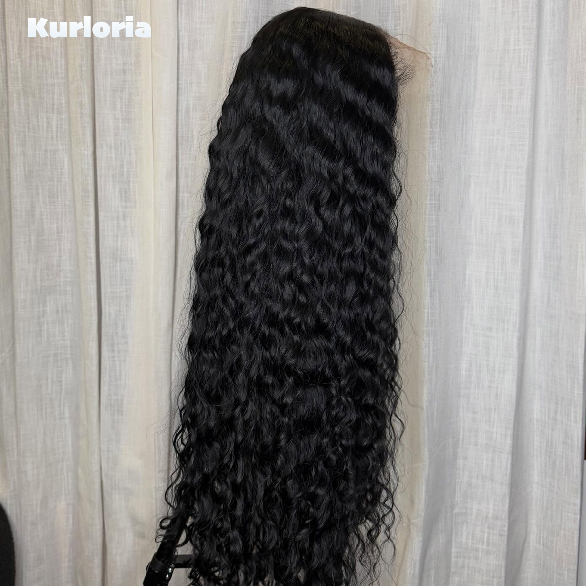 500 Density Deep Wave Natural  - Glueless Wear And Go Human Hair Wig recension och pris