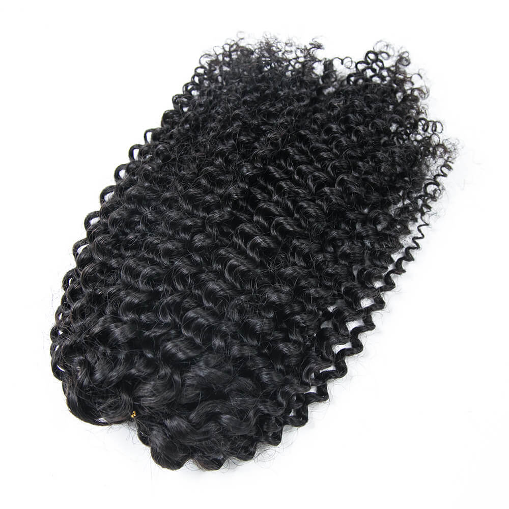 Jerry Curly Human Crochet Hair - Hair Bundles recension och pris