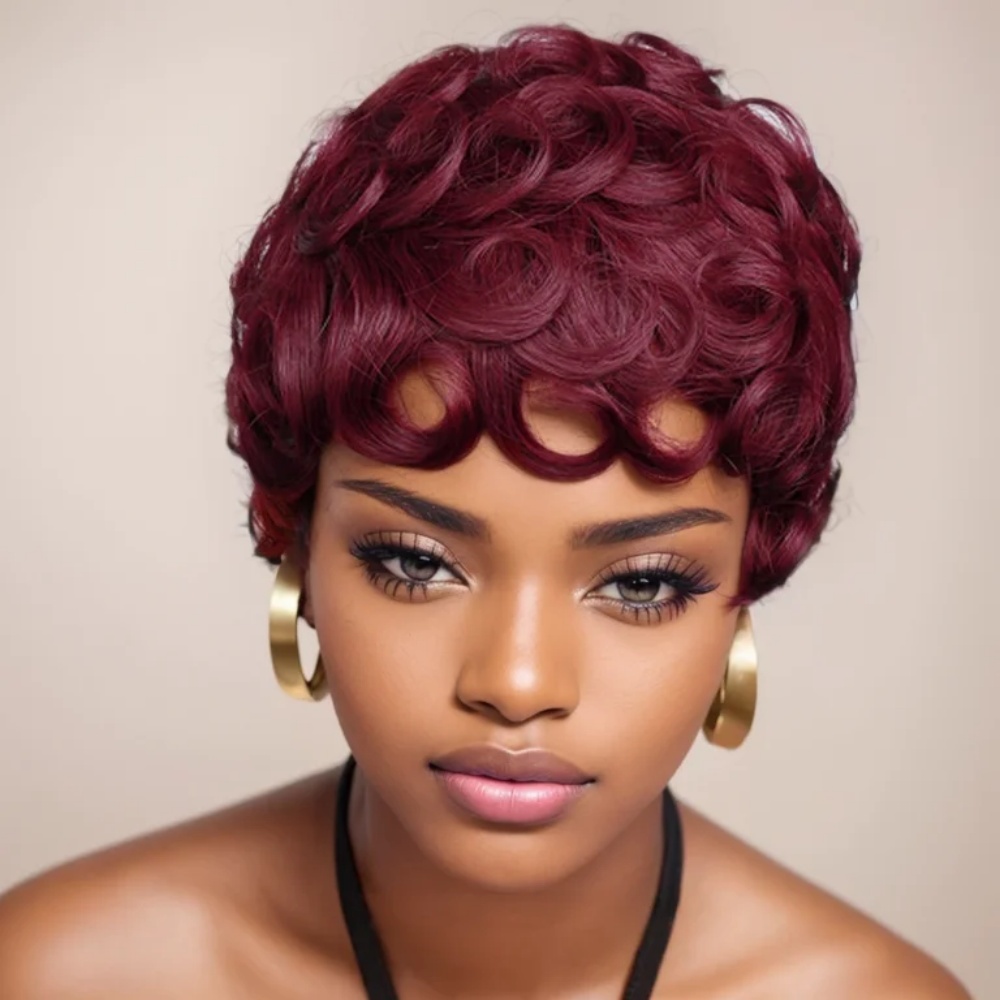 99J Pixie Cut Wig Human Hair S - Short Pixie Cut Wig Human Hair Cheap recension och pris