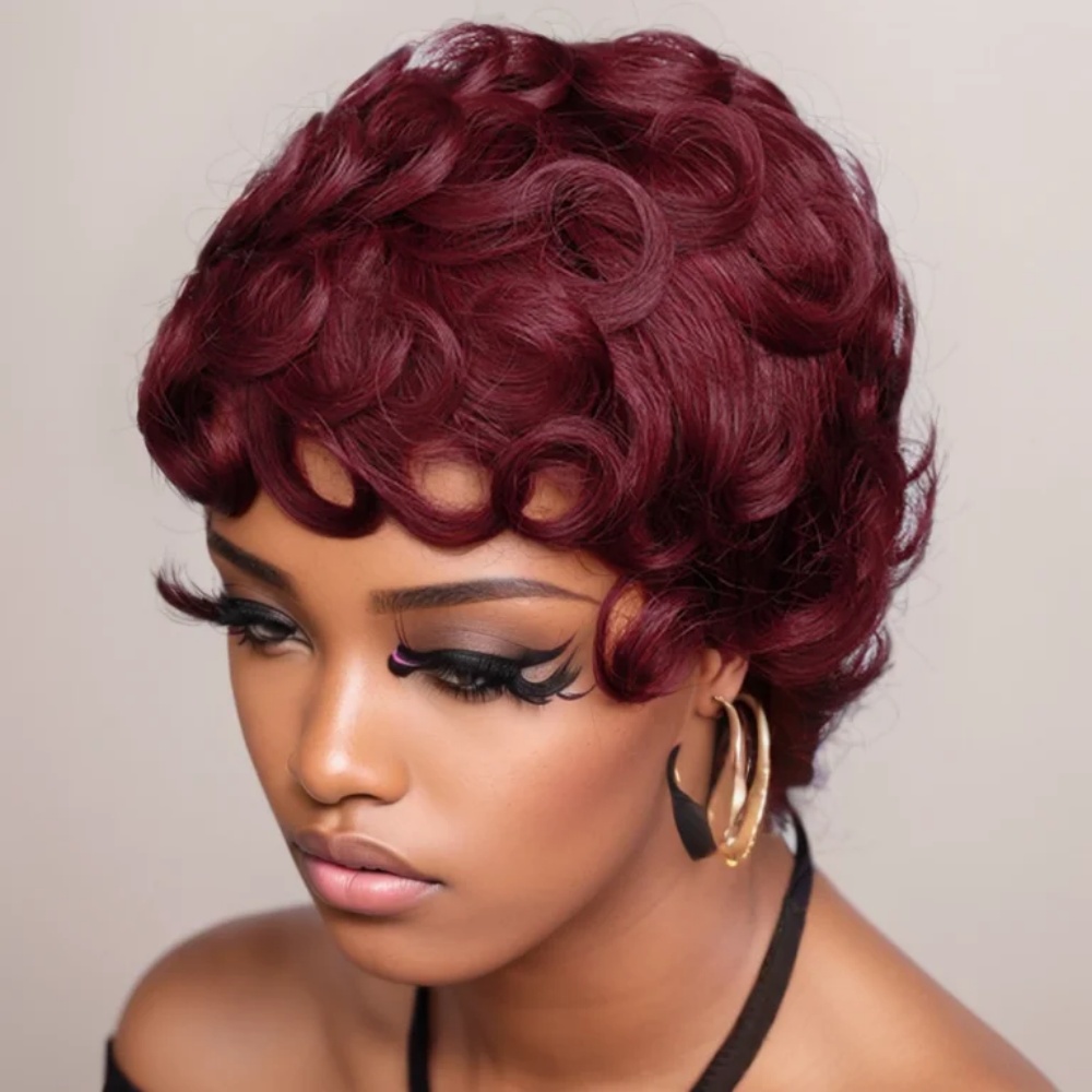 99J Pixie Cut Wig Human Hair S - Short Pixie Cut Wig Human Hair Cheap recension och pris
