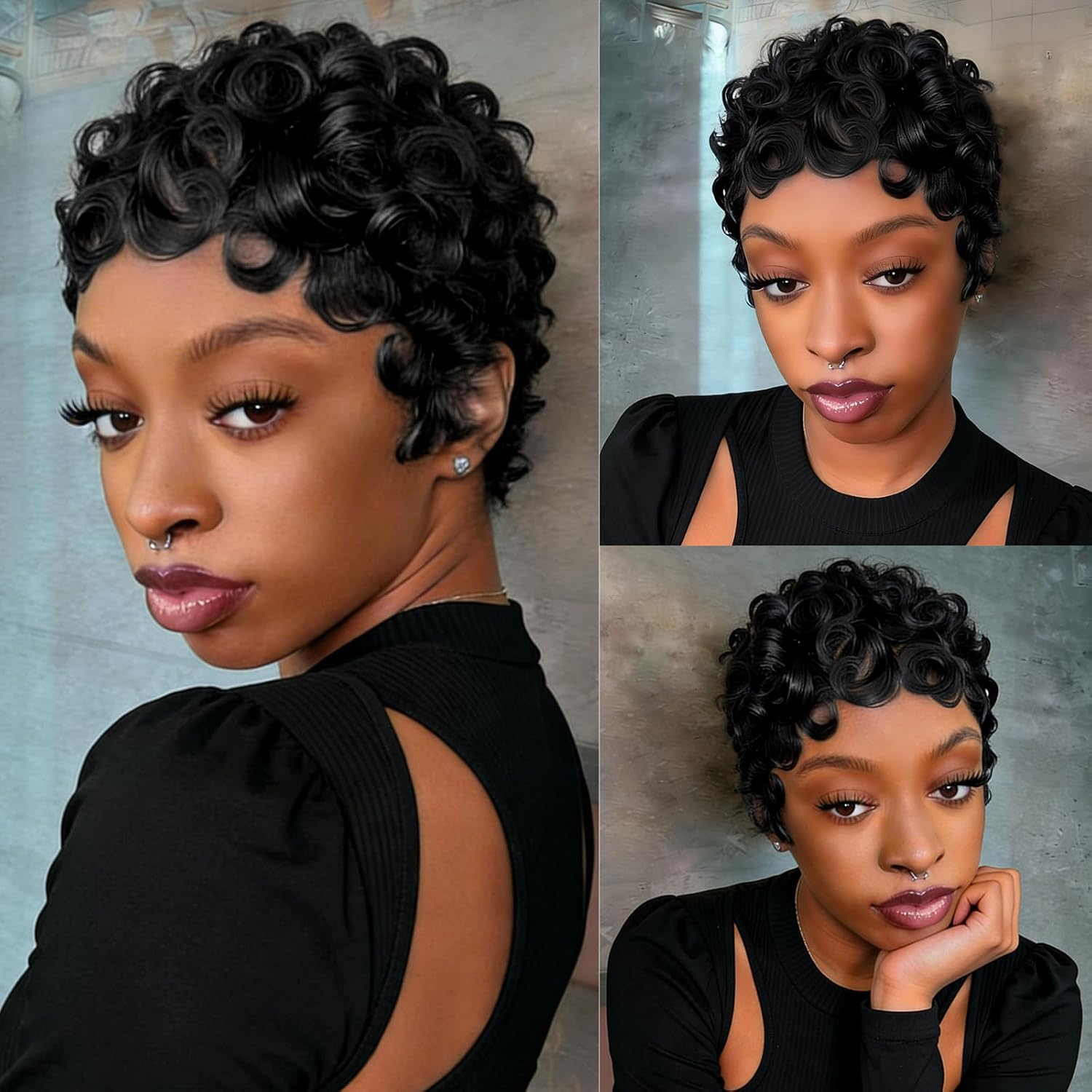 13x4 Lace Front Short Bob Pixi - Pre Parted 13X4 Lace Front Bob Wig recension och pris
