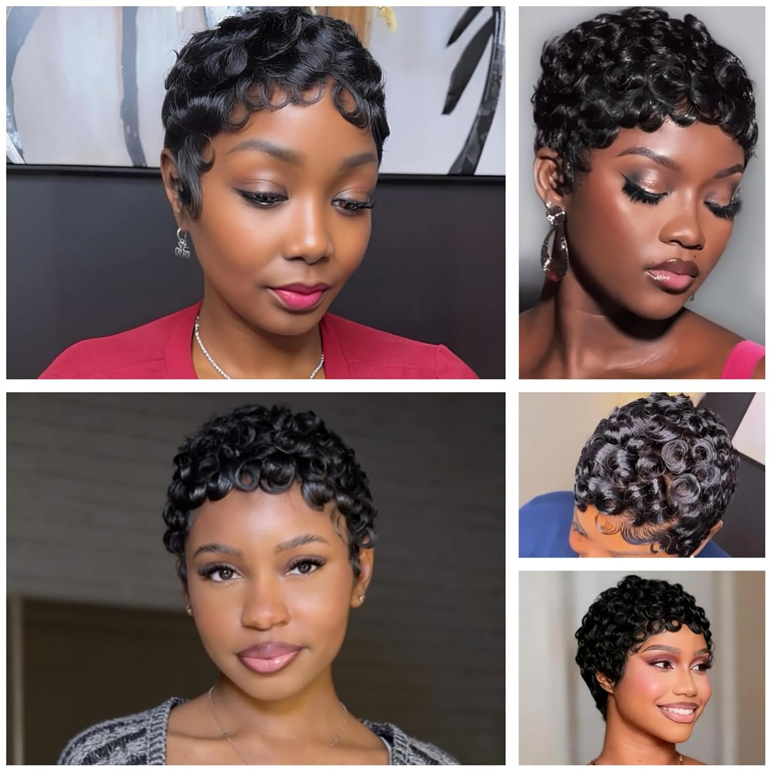 13x4 Lace Front Short Bob Pixi - Pre Parted 13X4 Lace Front Bob Wig recension och pris