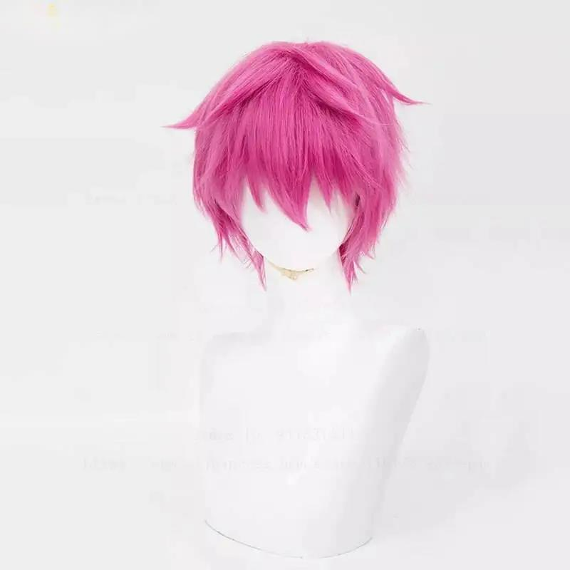 Saiki Kusuo Cosplay Wig Pink H - Hair Bundles recension och pris