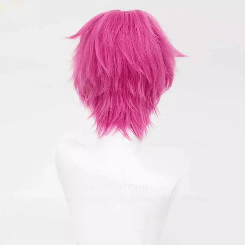 Saiki Kusuo Cosplay Wig Pink H - Hair Bundles recension och pris