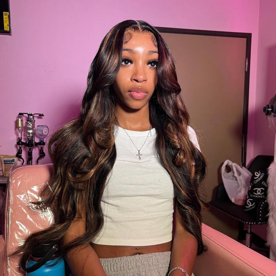 P1B30 Body Wave Human Hair Wig - Hd Lace Frontal Wig Human Hair Pre Plucked recension och pris