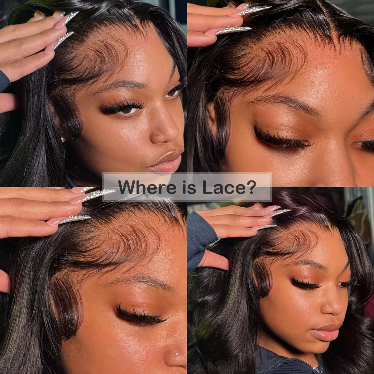 Straight Bob Wig Natural Black - Glueless Wear And Go Human Hair Wig recension och pris