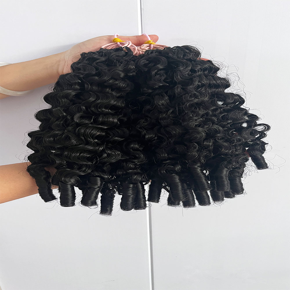 Bouncy Curly Human Hair Bundle - Hair Bundles recension och pris
